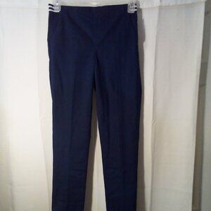 French Toast Pants Girls 16 Uniform Pull On Elastic Waist Blue